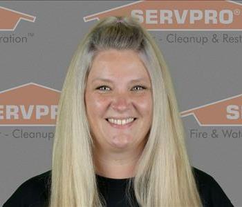 Kellie, a SERVPRO Employee posing for a photo